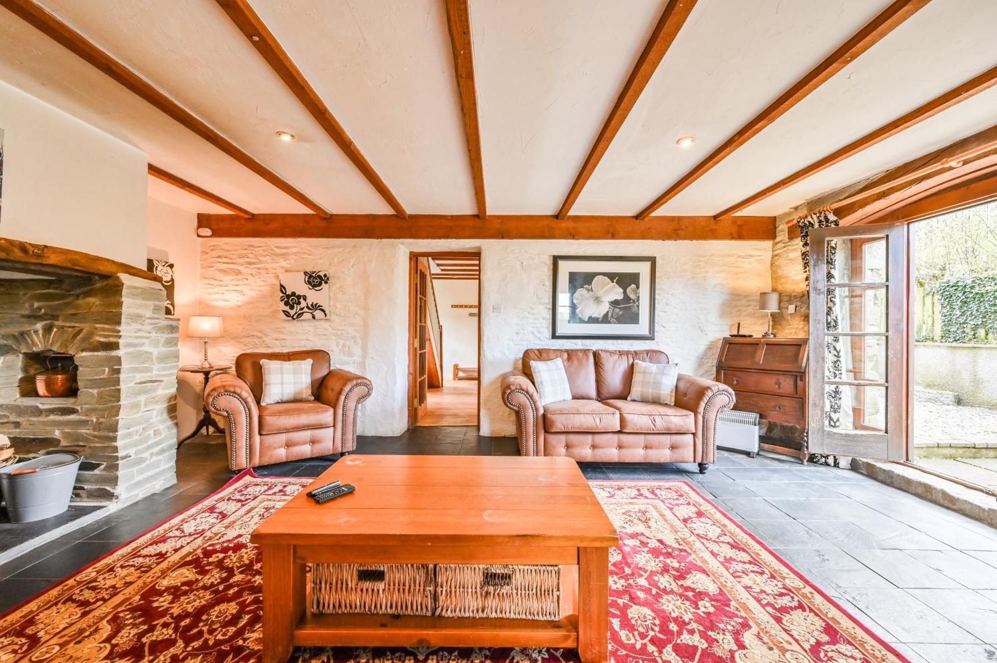 Polean Farm Cottages - With Free Animal Feeding And Pony Rides And Free Access To A Nearby Pool ルー 部屋 写真