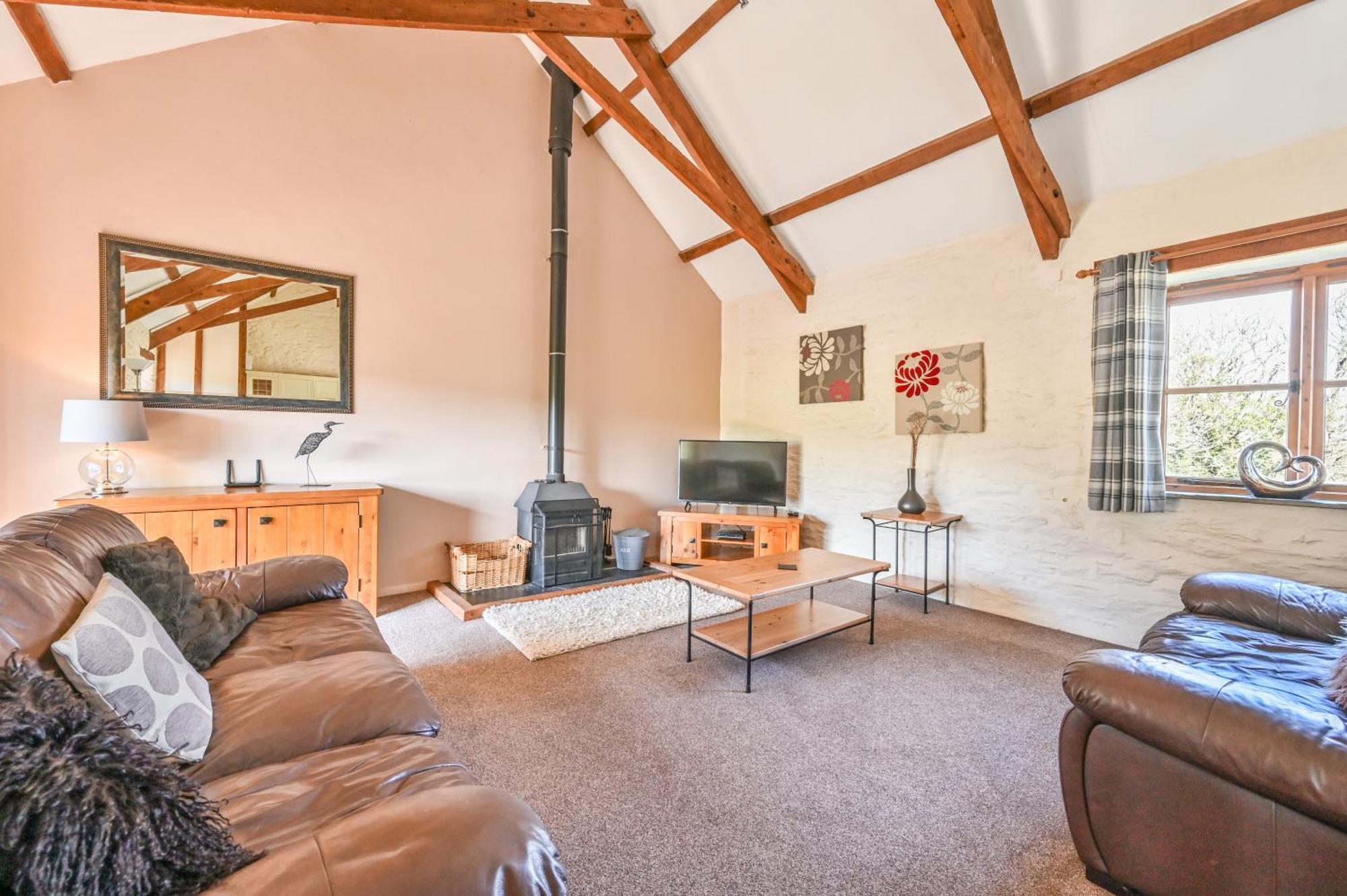 Polean Farm Cottages - With Free Animal Feeding And Pony Rides And Free Access To A Nearby Pool ルー 部屋 写真